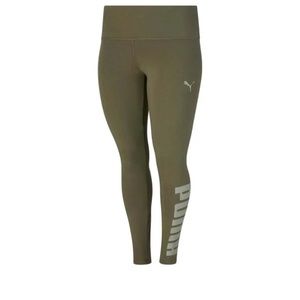 small olive Puma leggings